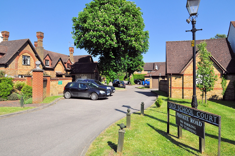 Old School Court residential development exterior